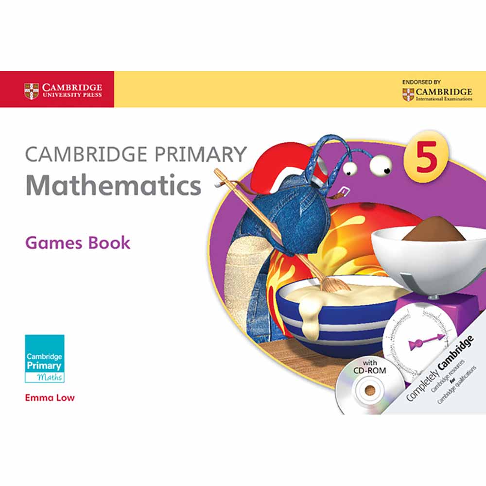 Cambridge Primary Maths Games Book with CD-ROM 5 - booksandbooks