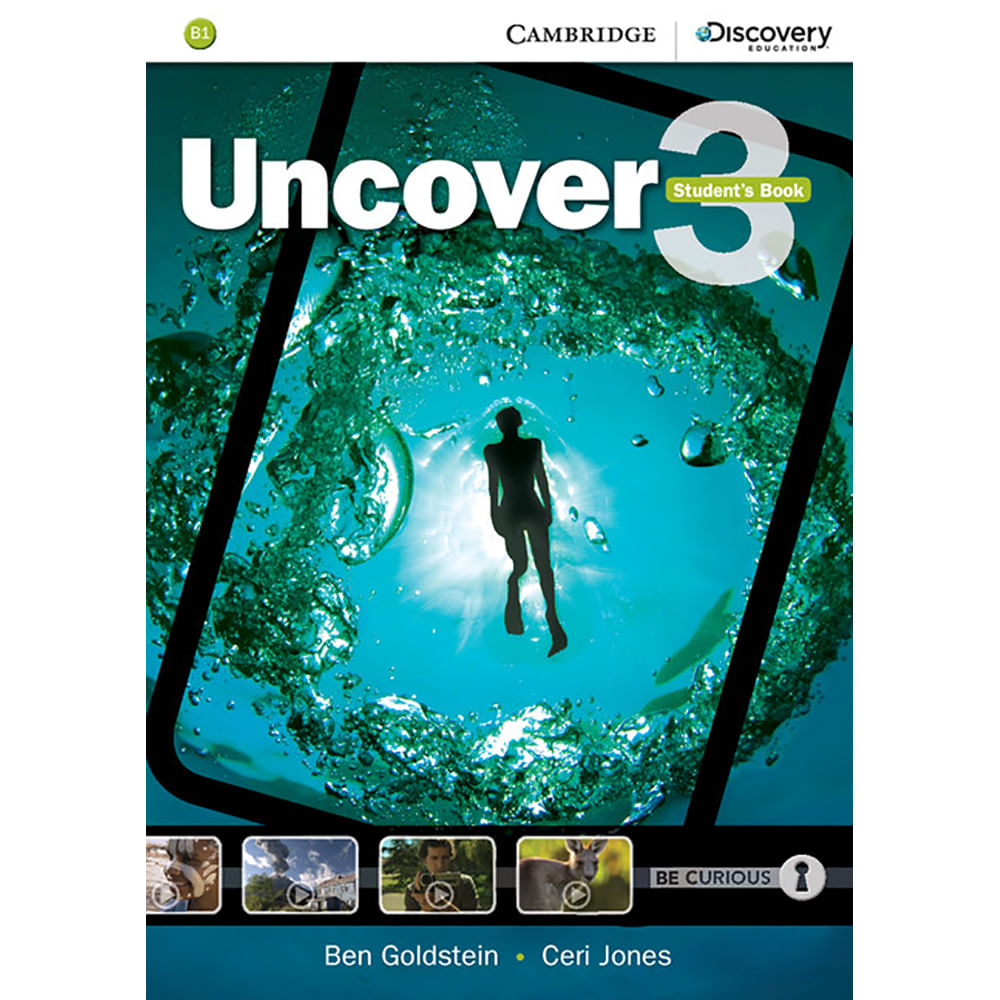 Uncover. Uncover 3 DVD. Discovery students book. Cambridge students book. Student book.