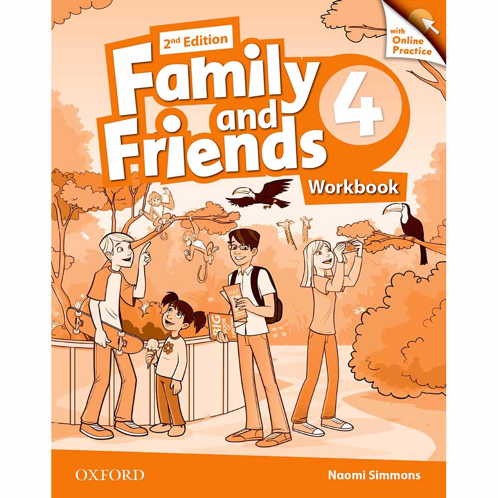 Family Amp Friends 2ed Workbook Amp Online Practice Pack 4