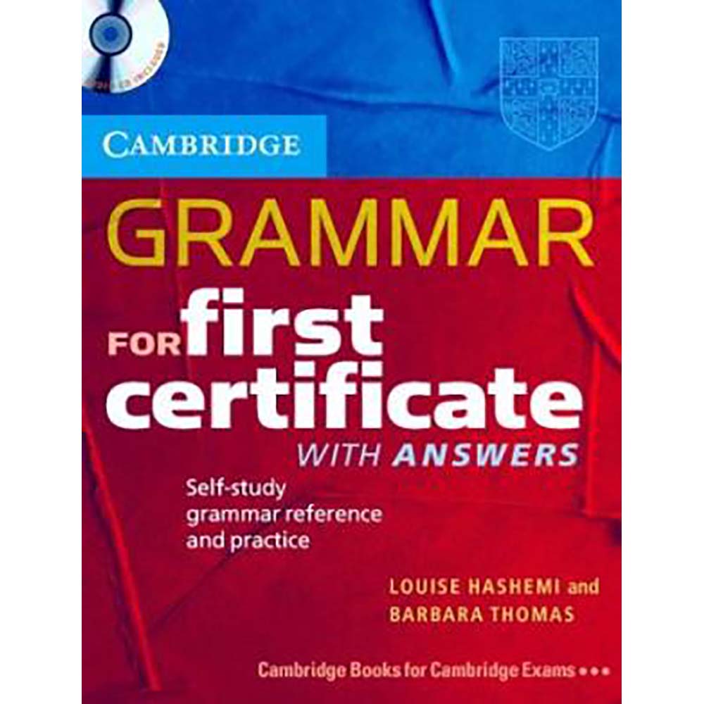 Grammar for First Certificate Self Study Pack Book with Answers and ...