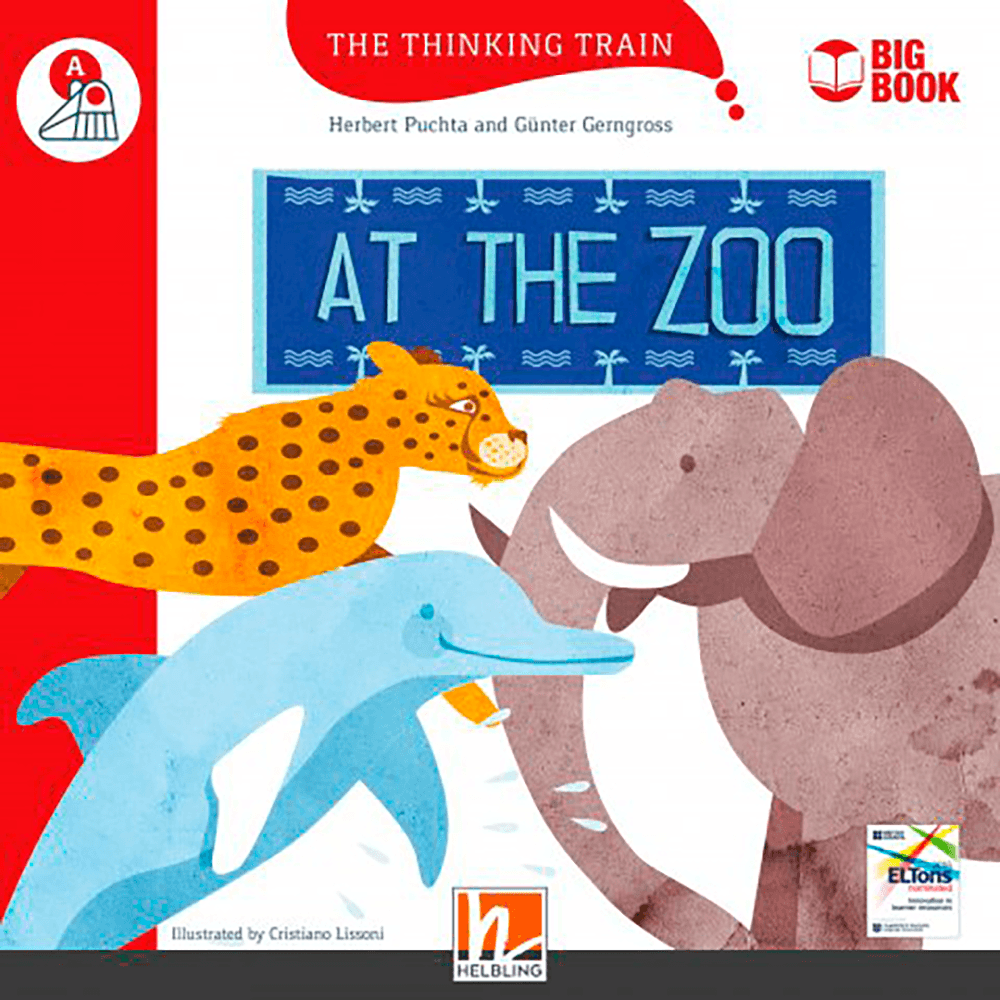 The Thinking Train At the zoo (BIG BOOK) LVL A - booksandbooks